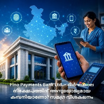 Fino Payments Bank Ltd. – ദീർഘകാല നിക്ഷേപത്തിന് അനുയോജ്യമായ കമ്പനിയാണോ? സമഗ്ര വിശകലനം